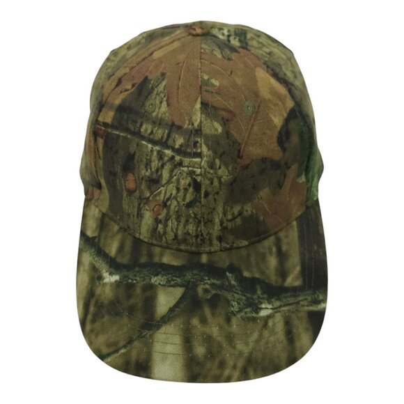 Hunting Camouflage Strapback Cap Trucker Baseball Hat Fall Outdoor Camo - Picture 1 of 12